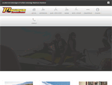 Tablet Screenshot of maximumaventure.com